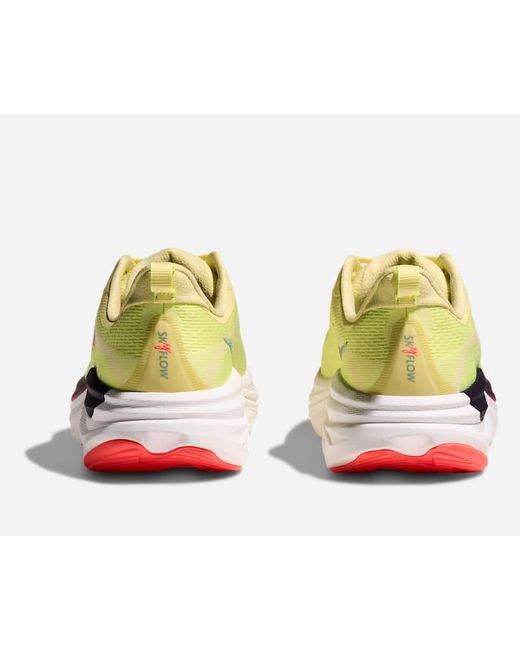 Hoka One One Yellow Skyflow Road Running Shoes