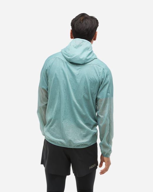 Hoka One One Blue Skyflow Jacket for men