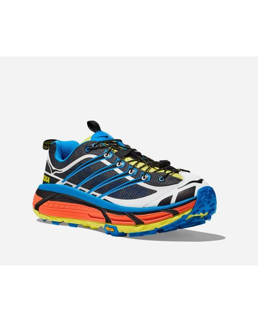 Hoka One One Blue Mafate Three2 Lifestyle Shoes