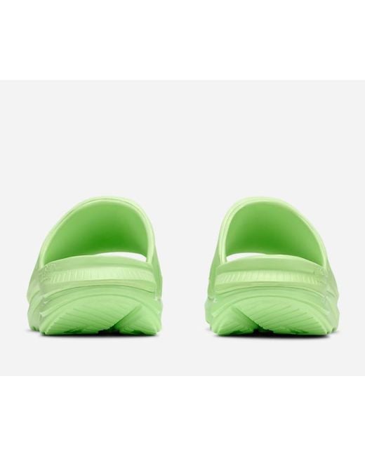 Hoka One One Green Ora Athletic Slide