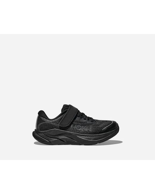 Hoka One One Black Kid's Rincon 4 Road Running Shoes