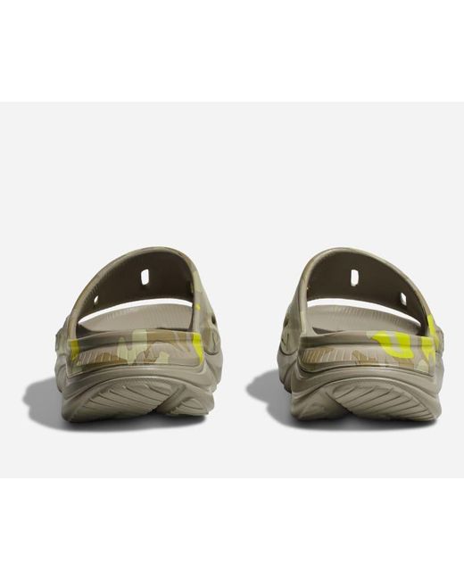 Ora Recovery Slide 3 Chaussures en Barley/Seedling Taille M34 2/3/ W36 | Récupération Hoka One One en coloris Brown