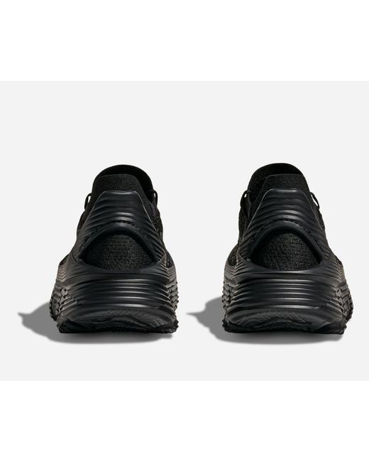 Hoka One One Stealth/Tech Restore Chukka Schuhe in Carbon Black/Black Größe 36 | Lifestyle