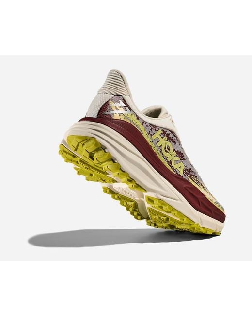 Hoka One One Brown Stinson 7 Trail Shoes