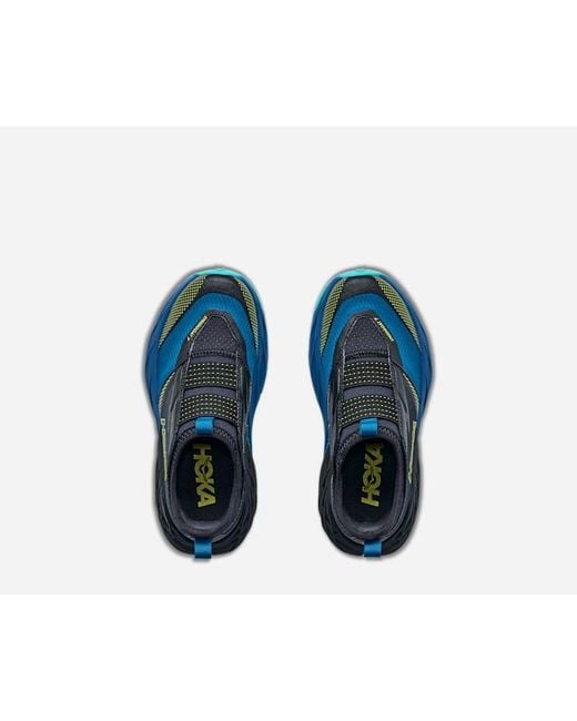 Hoka One One Blue Kid's Speedgoat 7 Trail Shoes