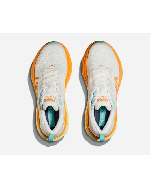 Hoka One One Yellow Bondi 8 Road Running Shoes for men