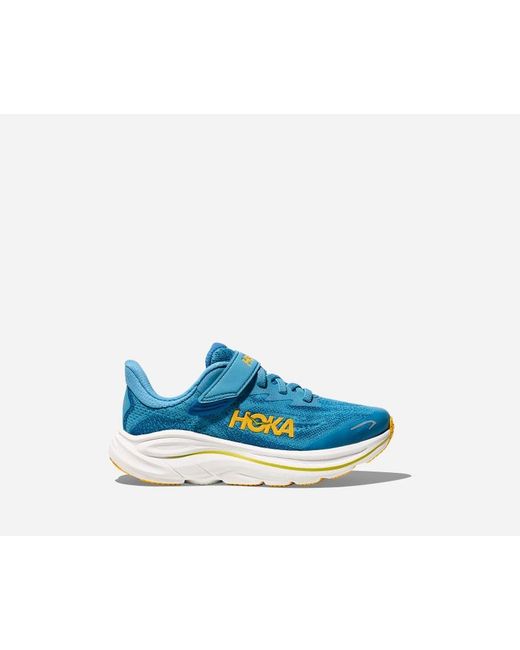 Hoka One One Blue Kid's Clifton 10 Road Running Shoes