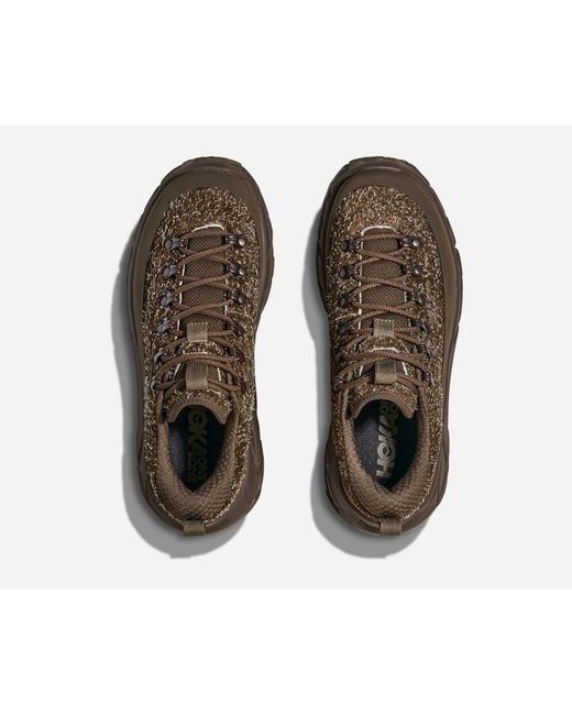 Hoka One One Brown Elite Terrain System Tor Summit Shoes
