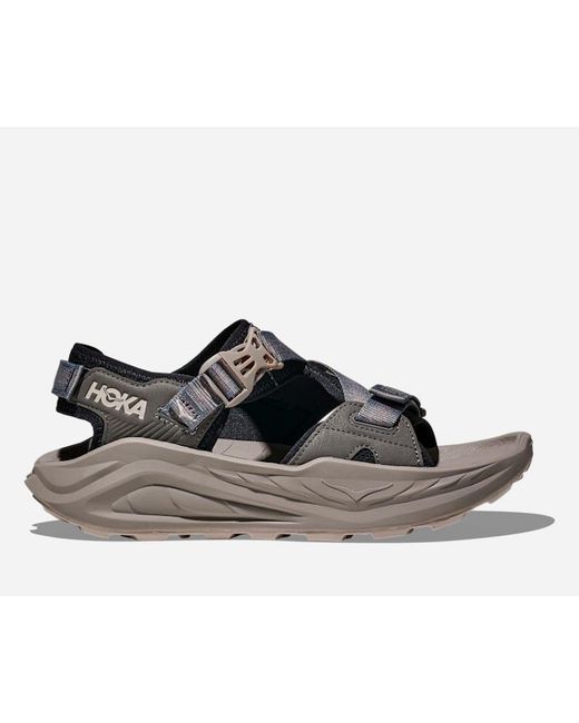 Hoka One One Black Infini Hike Tc Hiking Sandals for men