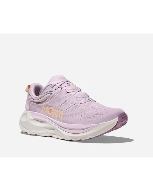 Hoka One One Purple Gaviota 6 Road Running Shoes