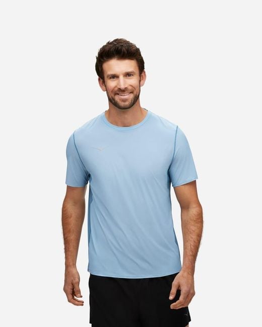 Haut de running Airolite pour Homme en Dusk Taille XL | T-Shirts À Manches Courtes Hoka One One pour homme en coloris Blue