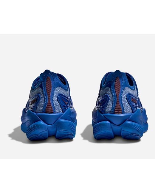 Hoka One One Blue Mach X Caged Lifestyle Shoes