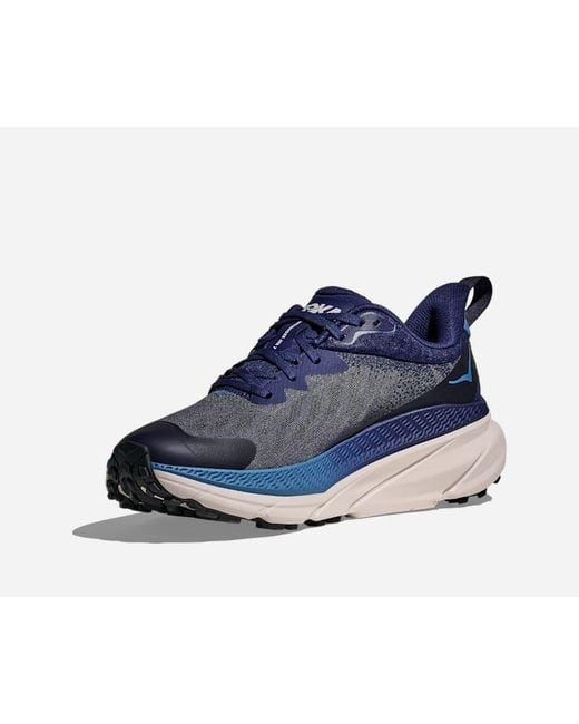 Hoka One One Challenger 7 GORE-TEX Schuhe für Herren in Midnight Blue/Grout Größe 40 2/3 | Gelände für Herren