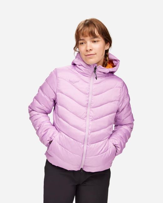 Hoka One One Pink Outseeker Down Jacket
