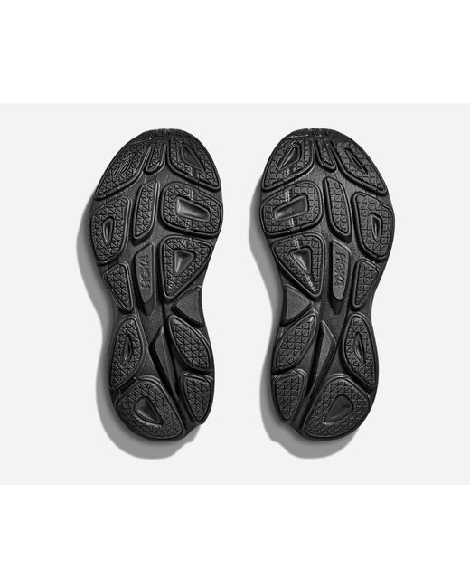 Hoka One One Black Stealth/tech Bondi 8 Caged Lifestyle Shoes