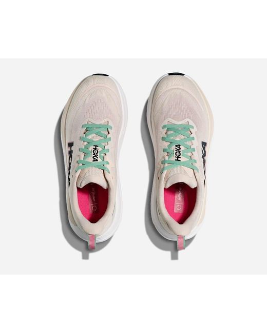 Hoka One One White Skyflow Road Running Shoes