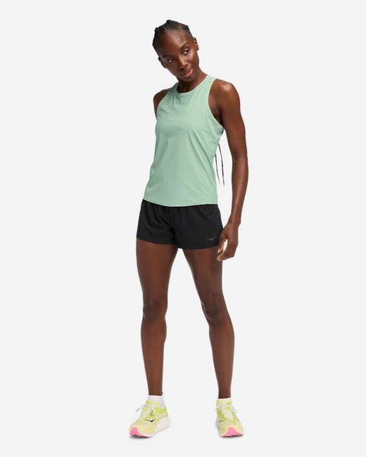 Hoka One One Green Airolite Tank Top 2.0