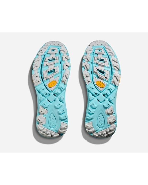 Hoka One One Blue Mafate Three2 Lifestyle Shoes