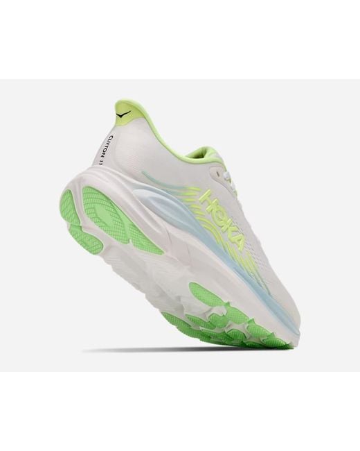Hoka One One White Clifton 11 Road Running Shoes