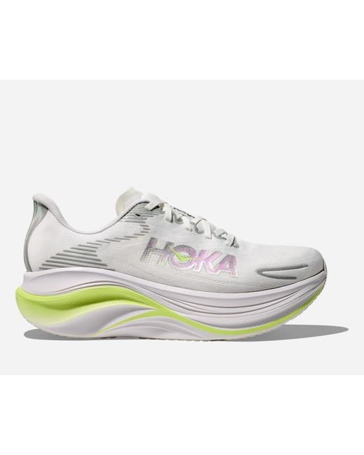Hoka One One White Skyward X 2 Road Running Shoes for men