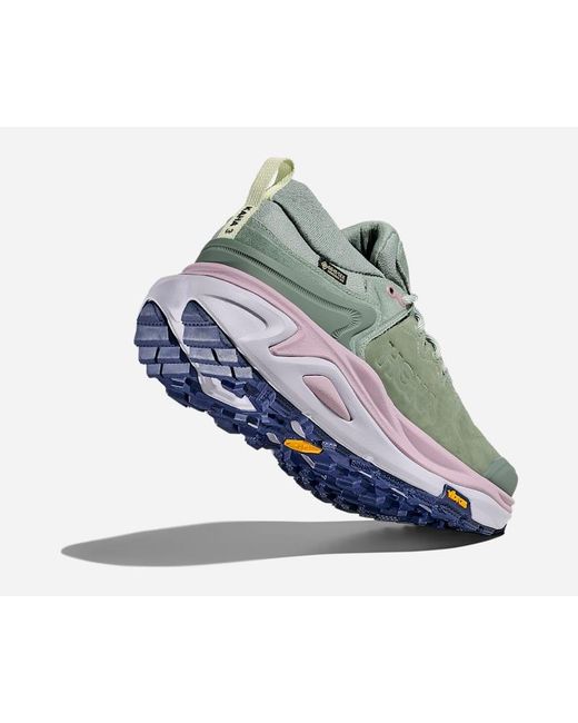 Hoka One One Gray Kaha 3 Low Gore-tex Hiking Shoes