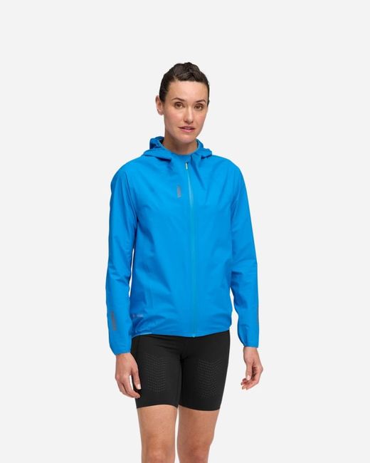 Hoka One One Blue Skybreeze Waterproof Jacket Gore-tex