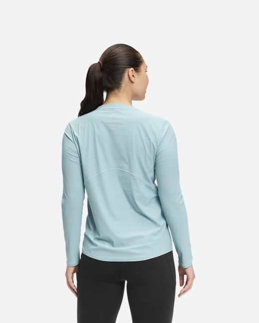 Hoka One One Blue Airolite Long Sleeve Top 2.0