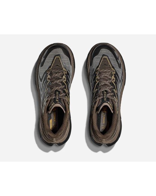 Hoka One One Stealth/Tech Tecton X 2 Schuhe in Deep Umber/Black Größe 36 2/3 | Lifestyle