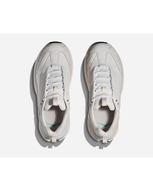 Hoka One One Elevon X Schuhe in White/Cosmic Grey Größe 37 1/3 | Lifestyle