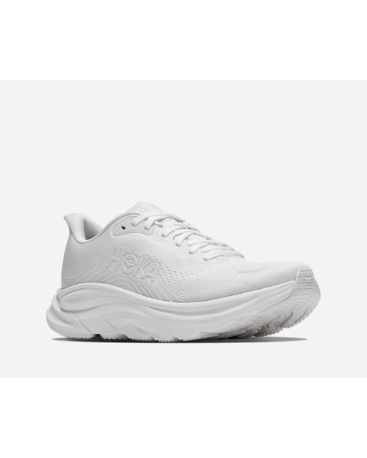 Hoka One One White Clifton 11 Road Running Shoes