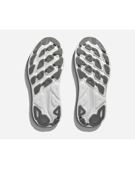 Hoka One One Gray Clifton 9 for men
