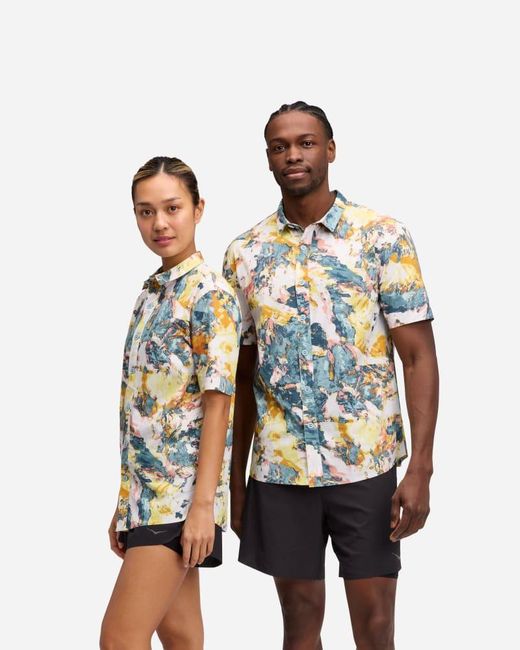 Hoka One One Blue Skyrun Polo