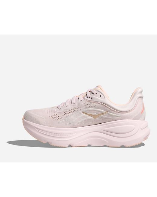 Hoka One One Pink Bondi 9 Road Running Shoes
