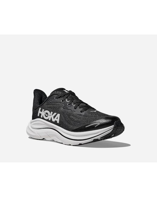 Hoka One One Black Kid's Clifton 10 Road Running Shoes