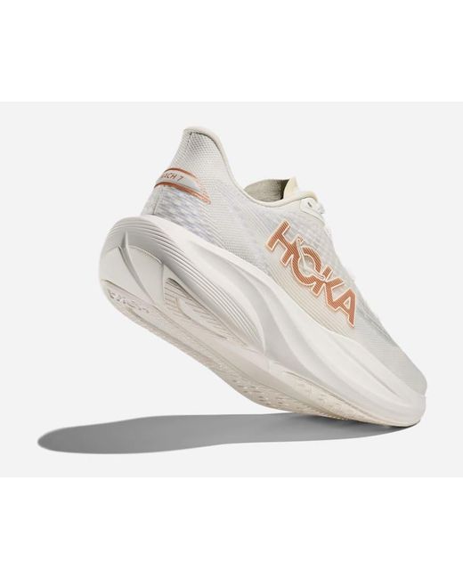 Mach 7 Chaussures Pour Femme En Taille Hoka One One en coloris White
