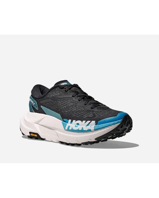 Hoka One One Blue Mafate X Trail Shoes