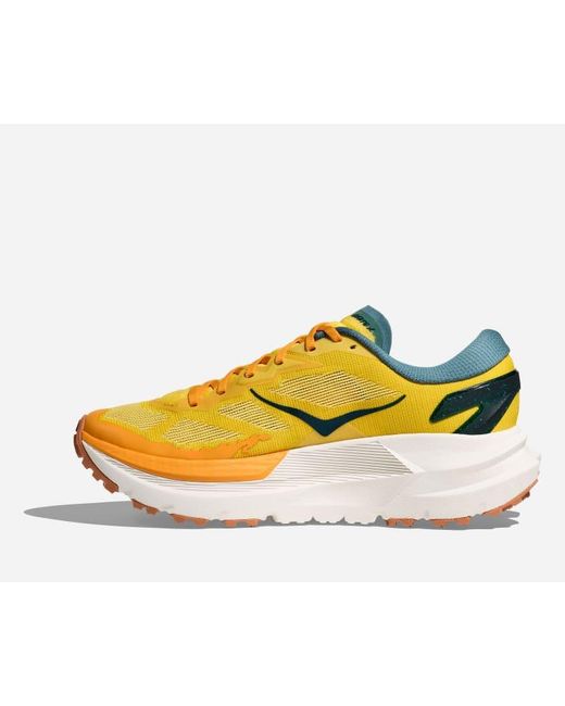Hoka One One Yellow Mafate X Trail Shoes for men