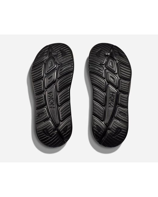 Hoka One One Black Ora Athletic Slide