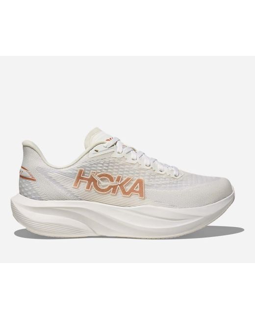 Mach 7 Chaussures Pour Femme En Taille Hoka One One en coloris White