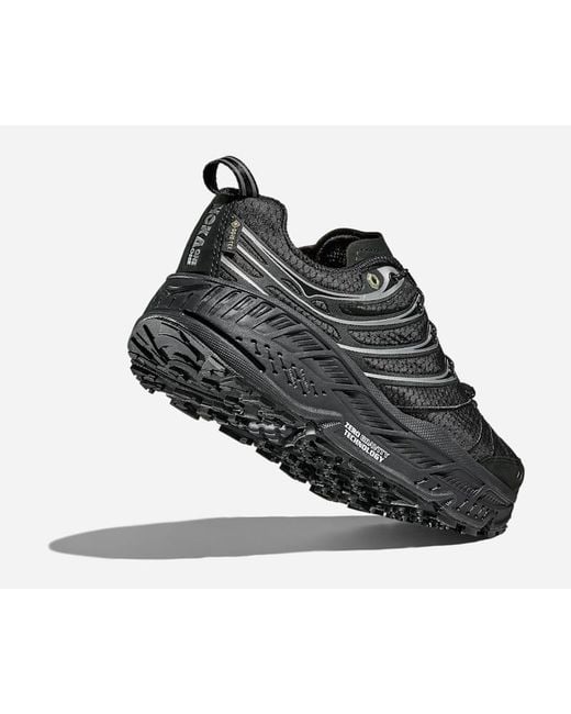 Hoka One One Black Stinson Evo Gore-tex Lifestyle Shoes