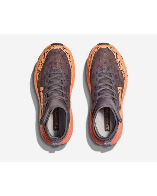Hoka One One Blue Speedgoat 6 Mid Gore-tex Trail Shoes