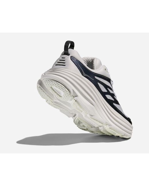 Hoka One One Blue Stealth/tech Bondi 8 Caged Lifestyle Shoes