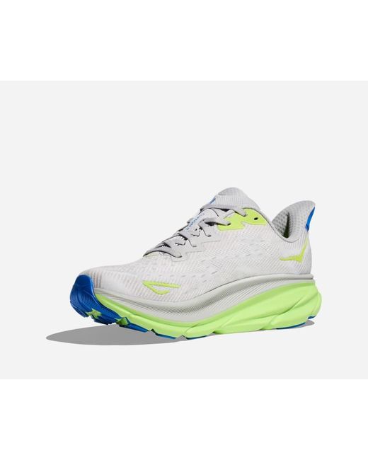 Hoka One One Green Clifton 9 Road Running Shoes for men