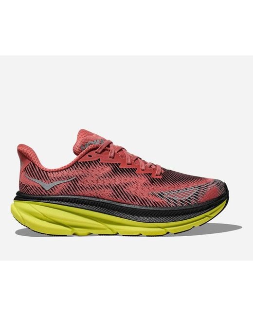 Hoka One One Multicolor Clifton 9 GORE-TEX TS Schuhe in Clay/Black Größe 36 | Lifestyle