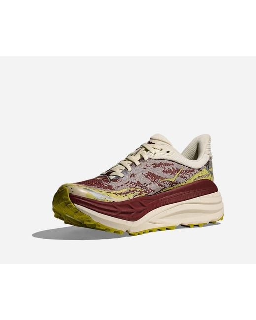 Hoka One One Brown Stinson 7 Trail Shoes