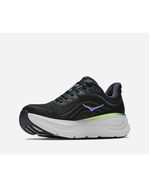 Hoka One One Black Bondi 9 Road Running Shoes for men