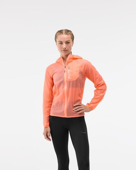 Hoka One One Red Skyflow Jacket
