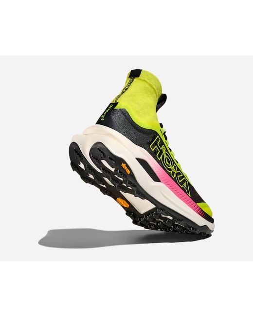 Hoka One One Yellow Tecton X 3 Trail Shoes