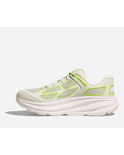 Hoka One One White Clifton One9 Lifestyle Shoes