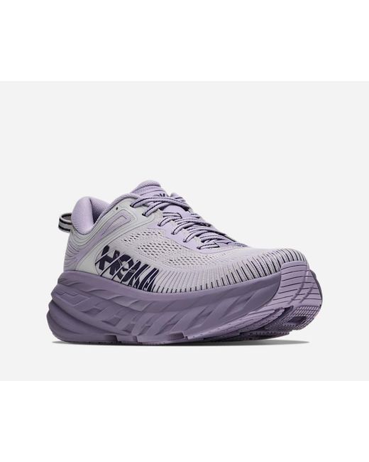 Hoka One One Blue Bondi 7 Lifestyle Shoes